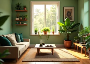 Couleur verte : les secrets d'une teinte qui apaise et harmonise nos espaces de vie