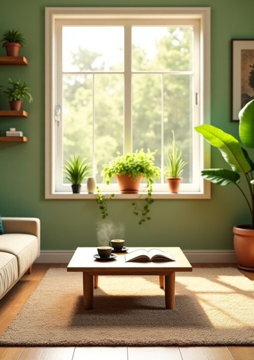 Couleur verte : les secrets d'une teinte qui apaise et harmonise nos espaces de vie