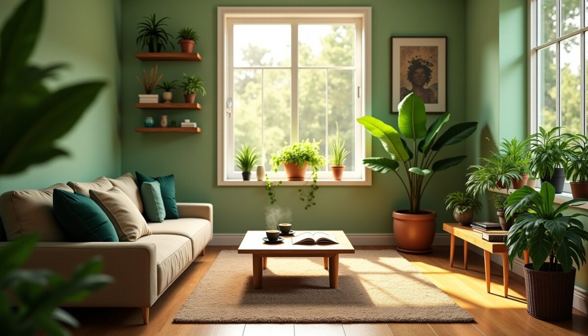 Couleur verte : les secrets d'une teinte qui apaise et harmonise nos espaces de vie