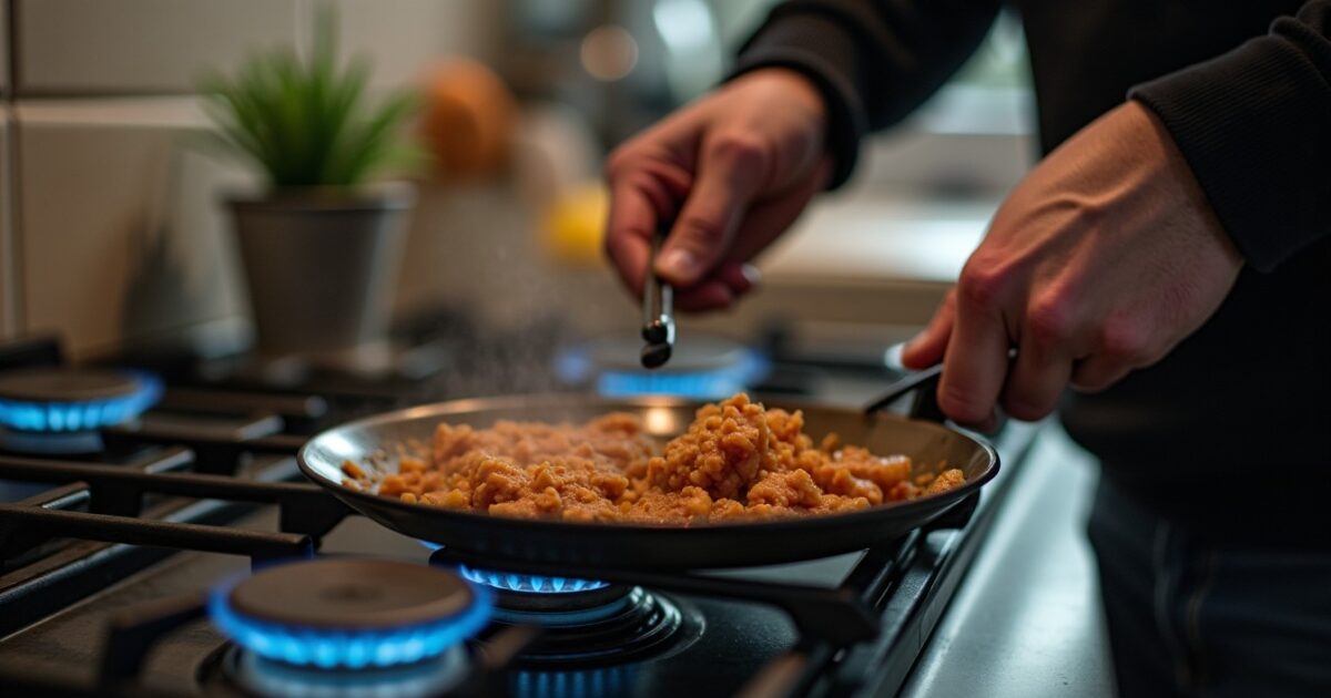 Cuisson au gaz : quel est le prix moyen d'une heure d'utilisation ?