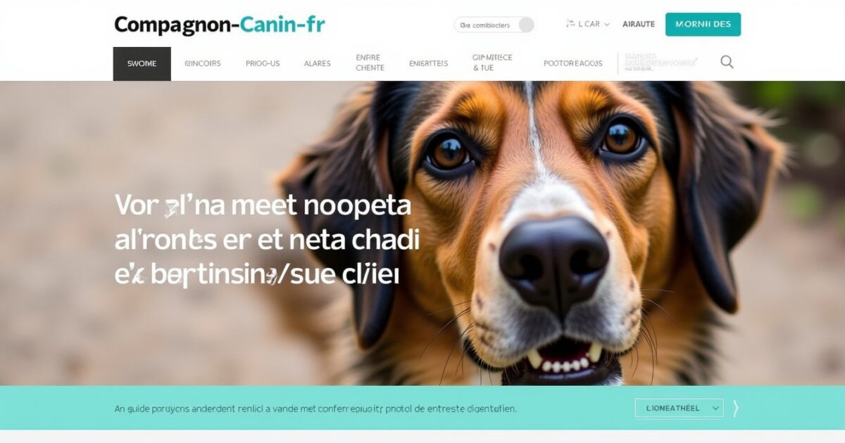 Compagnon-canin.fr : votre guide complet pour choyer et comprendre votre chien