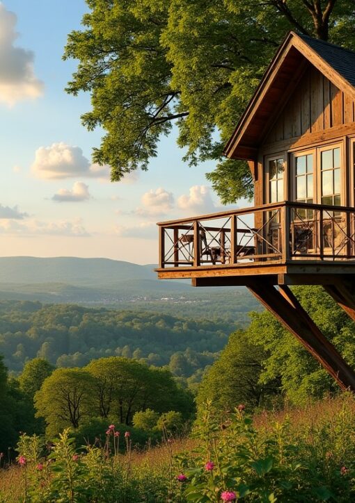 Explorez les cabanes perchées incontournables du Pays de la Loire