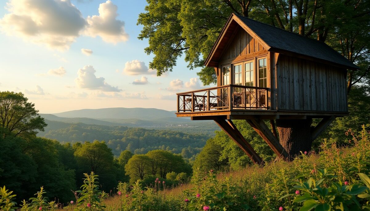 Explorez les cabanes perchées incontournables du Pays de la Loire