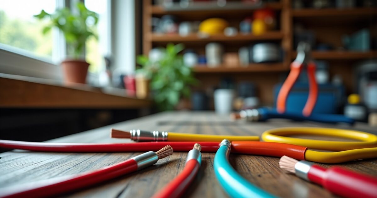 Codes couleur des fils électriques : guide essentiel pour vos installations domestiques