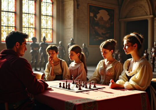 L'évolution des jeux et loisirs à travers les âges dans les châteaux historiques