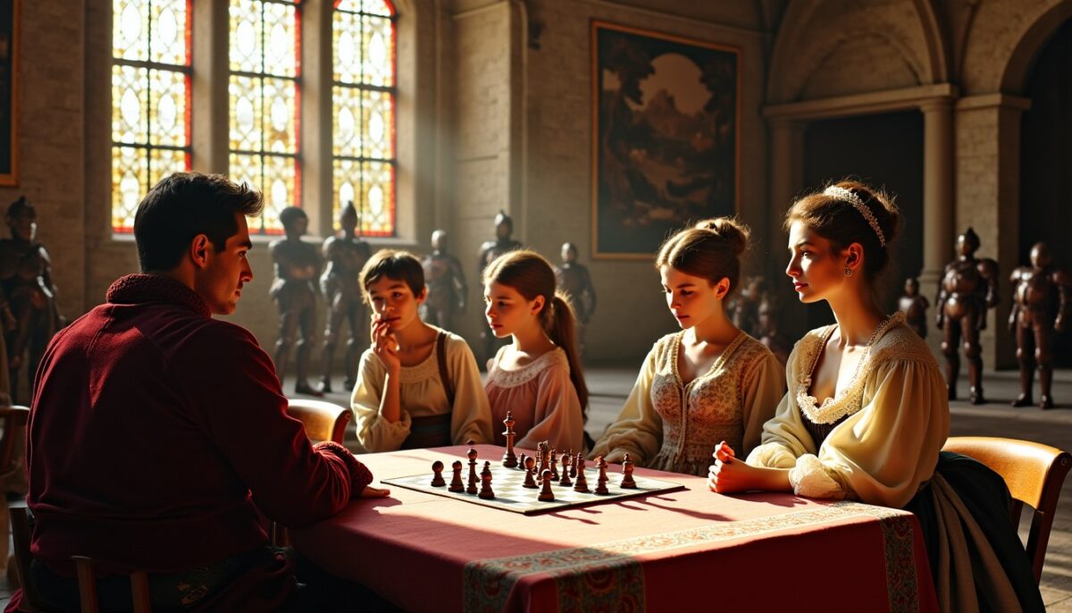 L'évolution des jeux et loisirs à travers les âges dans les châteaux historiques