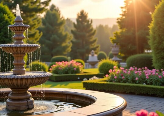Fontaine de jardin : sélectionnez le modèle parfait pour une ambiance sereine et élégante