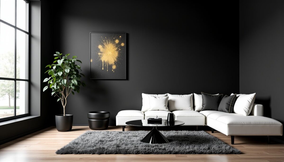 La couleur noire en décoration : pourquoi ce ton intense séduit-il autant ?