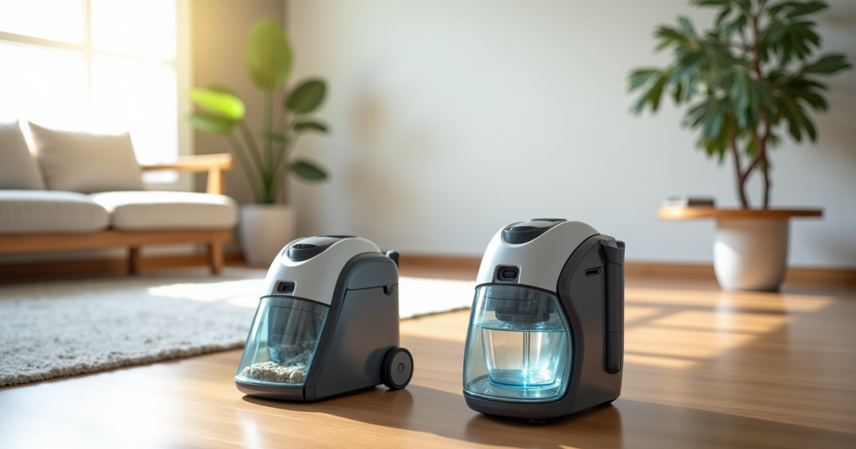 Aspirateur sans sac classique vs filtration à l'eau : lequel retient mieux les allergènes