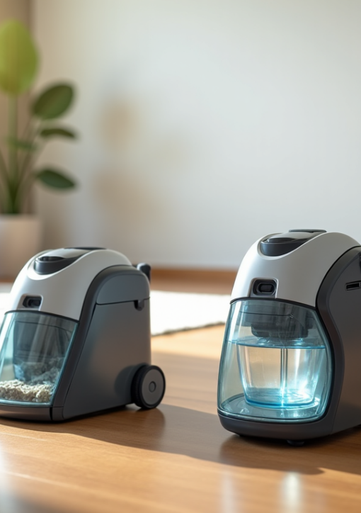 Aspirateur sans sac classique vs filtration à l'eau : lequel retient mieux les allergènes