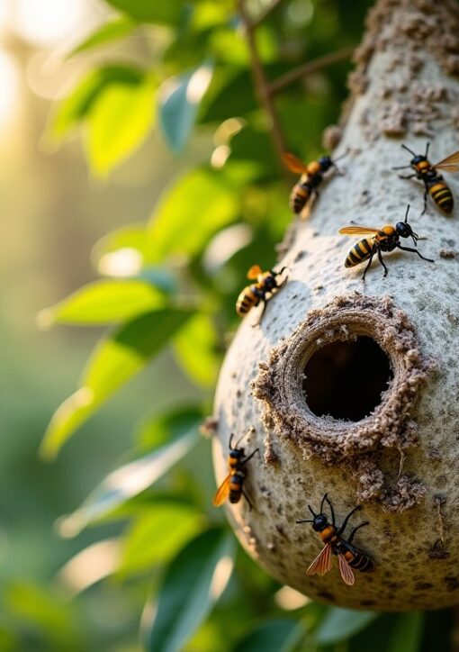 Nid de frelons asiatiques : comprendre la menace et adopter les bons réflexes pour réagir