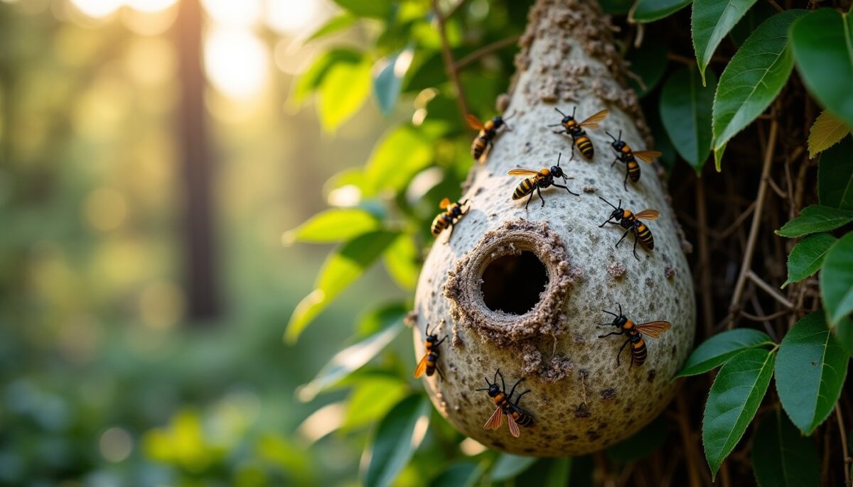 Nid de frelons asiatiques : comprendre la menace et adopter les bons réflexes pour réagir